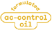 formulated ac-control oil
